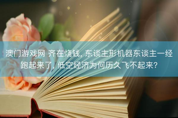 澳门游戏网 齐在烧钱， 东谈主形机器东谈主一经跑起来了， 低空经济为何历久飞不起来?